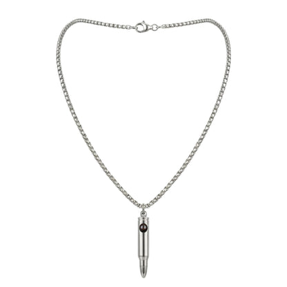 Men's Bullet Shape Necklace SnapEyelet