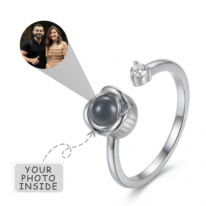 Rose Shape Adjustable Cuff Ring – SnapEyelet