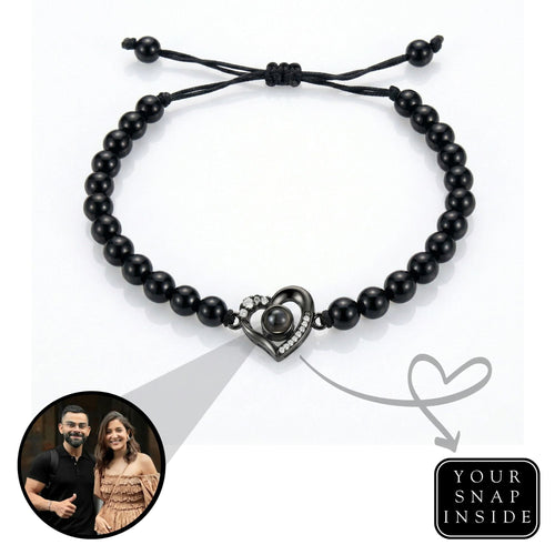The Hidden Memory Projection beads Bracelet"- SnapEyelet