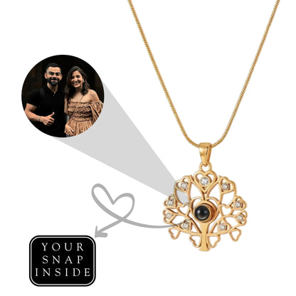 Tree of Life" Memory Projection Necklace-SnapEyelet