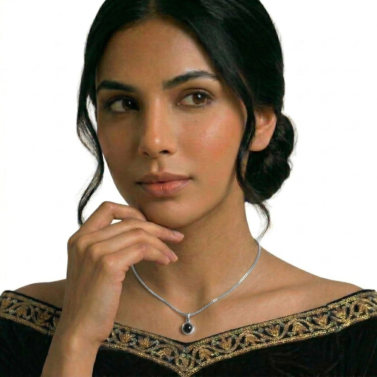 His/Her Drop Necklace SnapEyelet