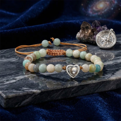The Hidden Memory Projection beads Bracelet"- SnapEyelet