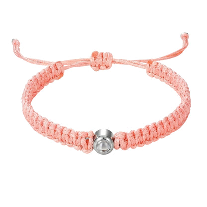 His/Her Braided Rope photo Projection DROP Bracelet- SnapEyelet