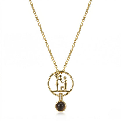 The Hidden Memory Projection propose Necklace"- SnapEyelet