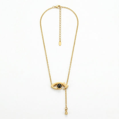 Drop eye projection Necklace- Snapeyelet