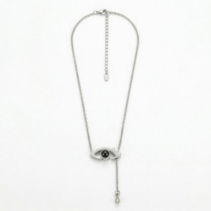 Drop eye projection Necklace- Snapeyelet