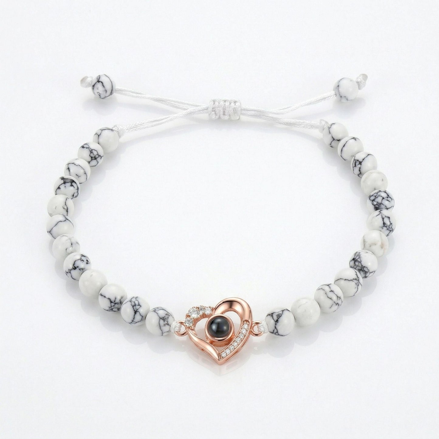 The Hidden Memory Projection beads Bracelet"- SnapEyelet