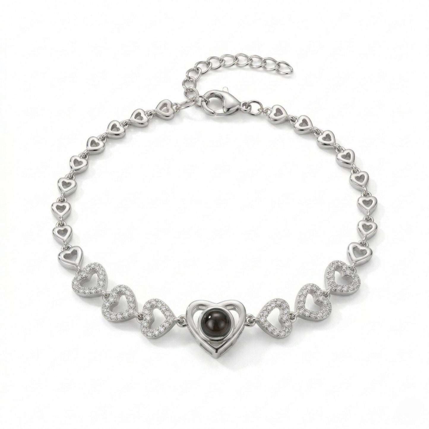Multi Heart photo projection Bracelet- SnapEyelet