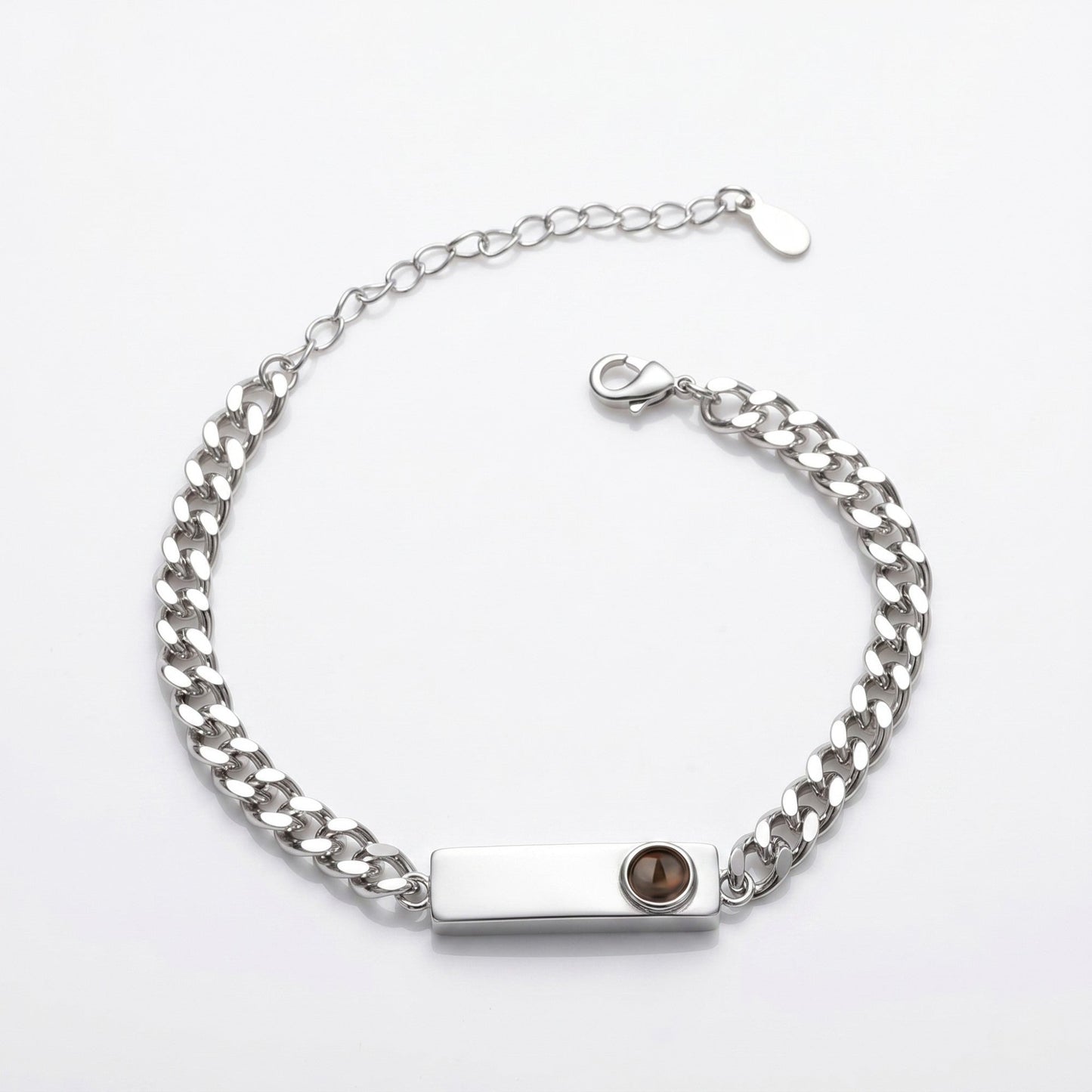 His/Her Hidden photo Projection Bracelet- SnapEyelet