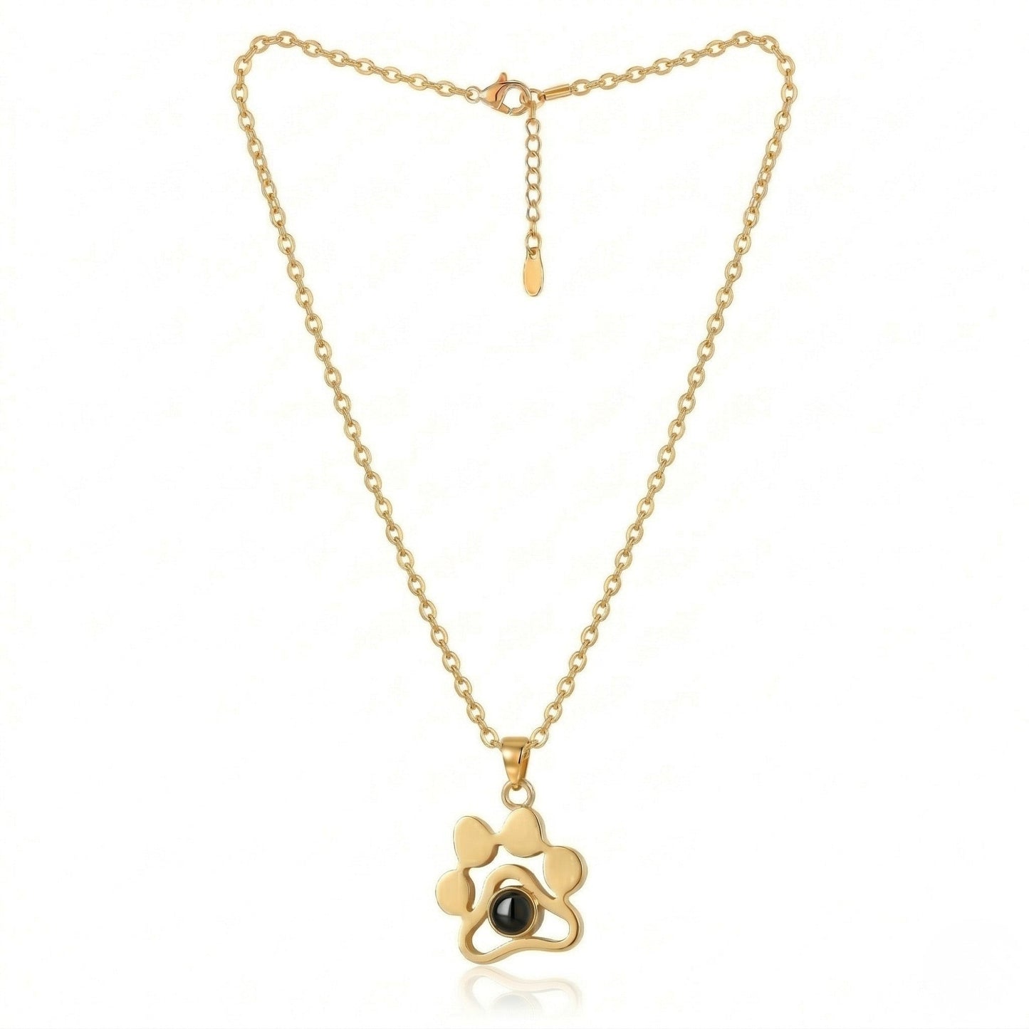 Personalized Pet  Memory photo projection Necklace- SnapEyelet